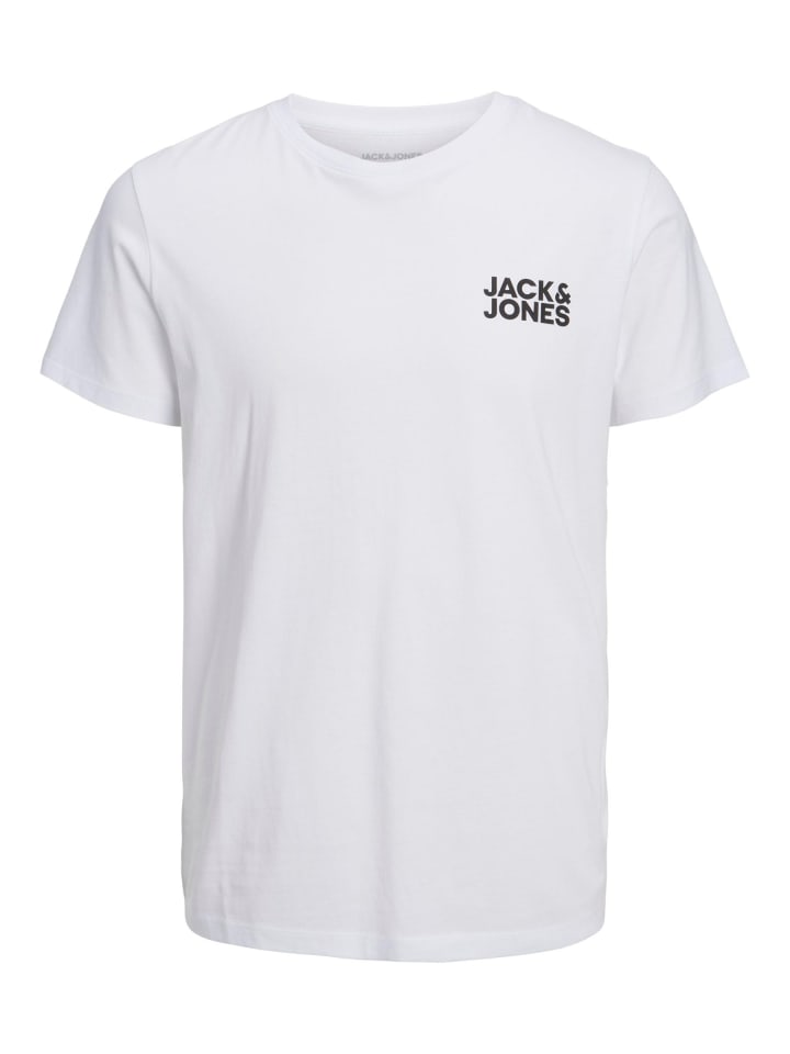 JACK & JONES PLUS T-shirt in White günstig kaufen