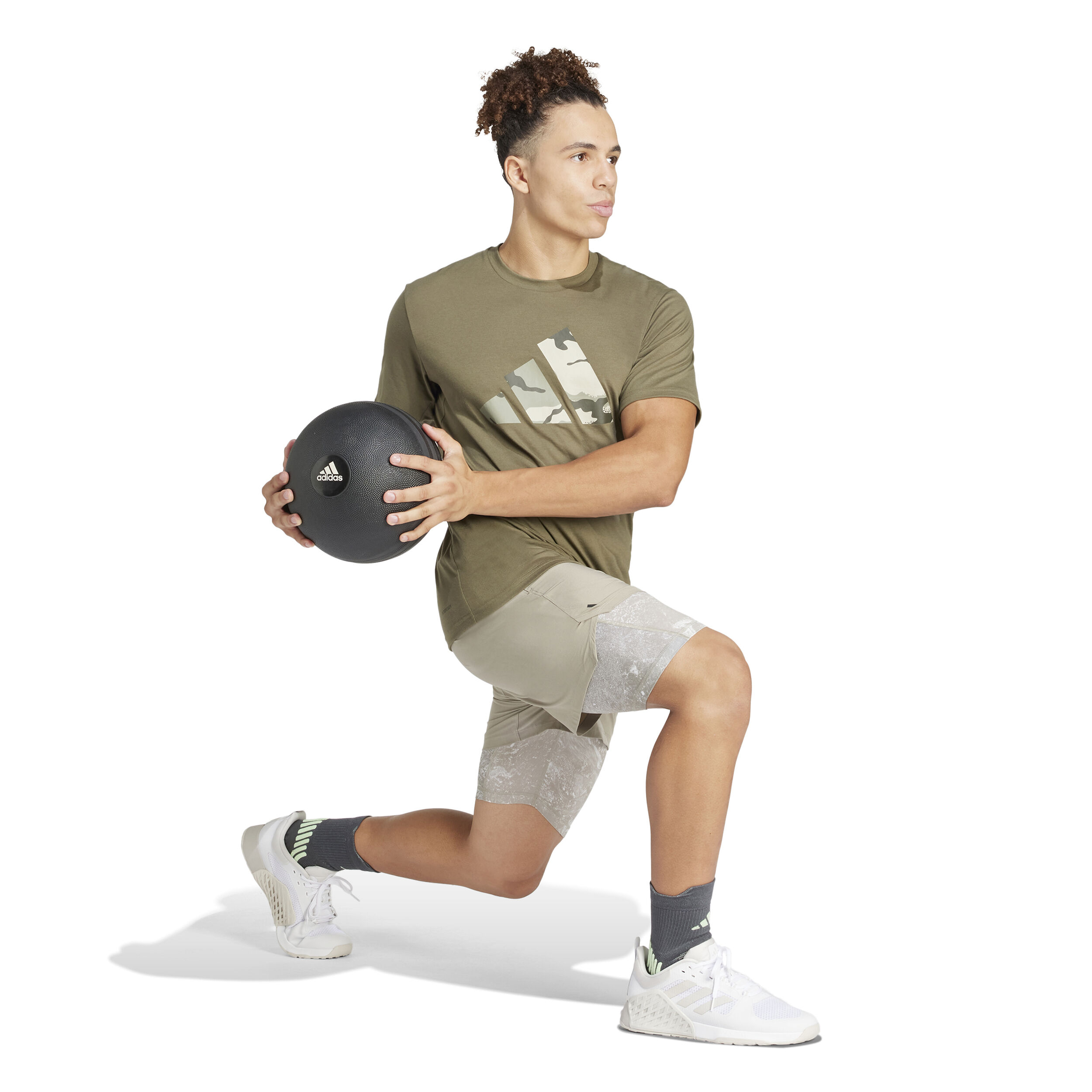 Woven Power 2in1 Shorts Herren - Beige