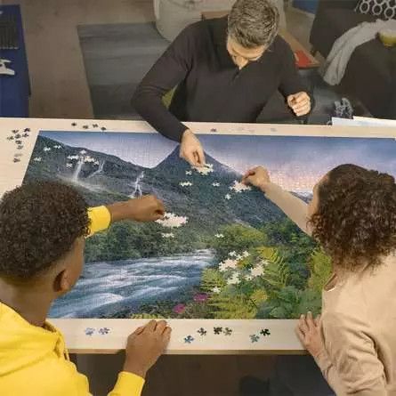 Puzzle 4000 Teile - Atemberaubende Bergstimmung