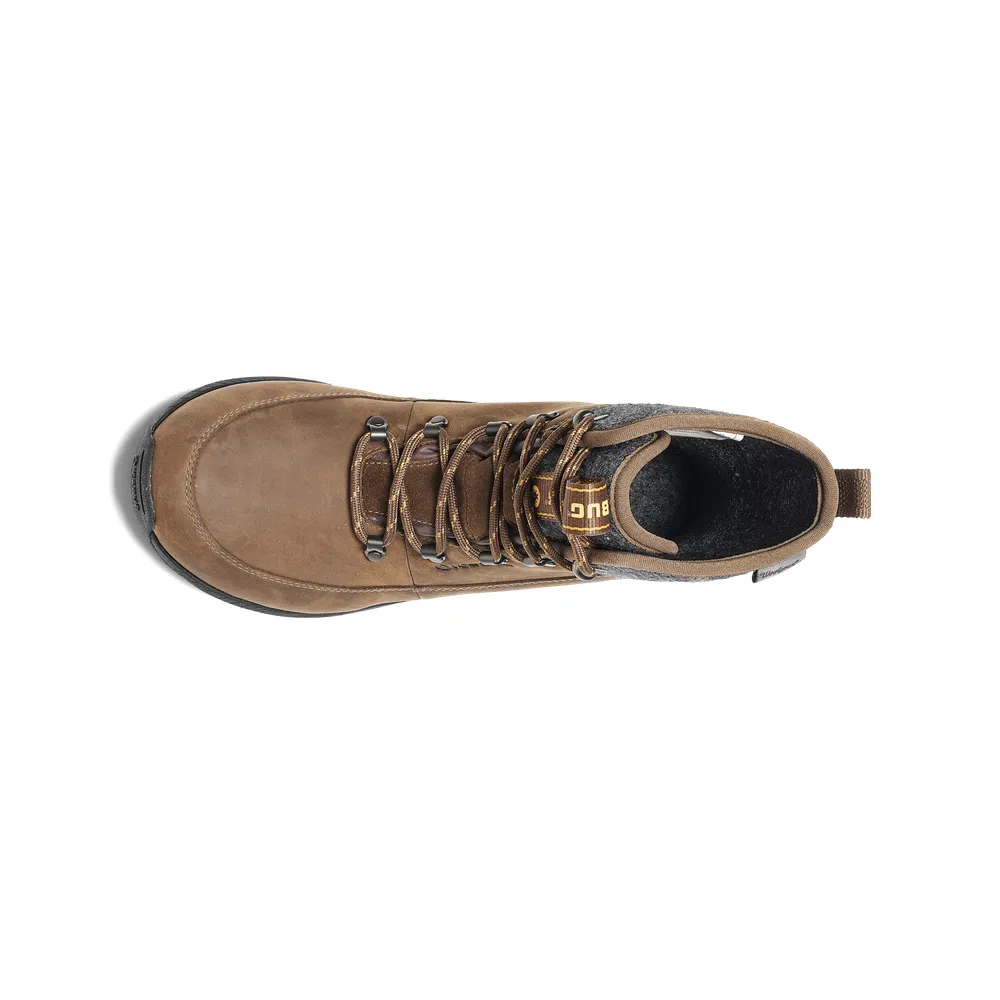 Icebug Adak ReWool Mens BUGrip Coffee Grey H41001-9B / braun