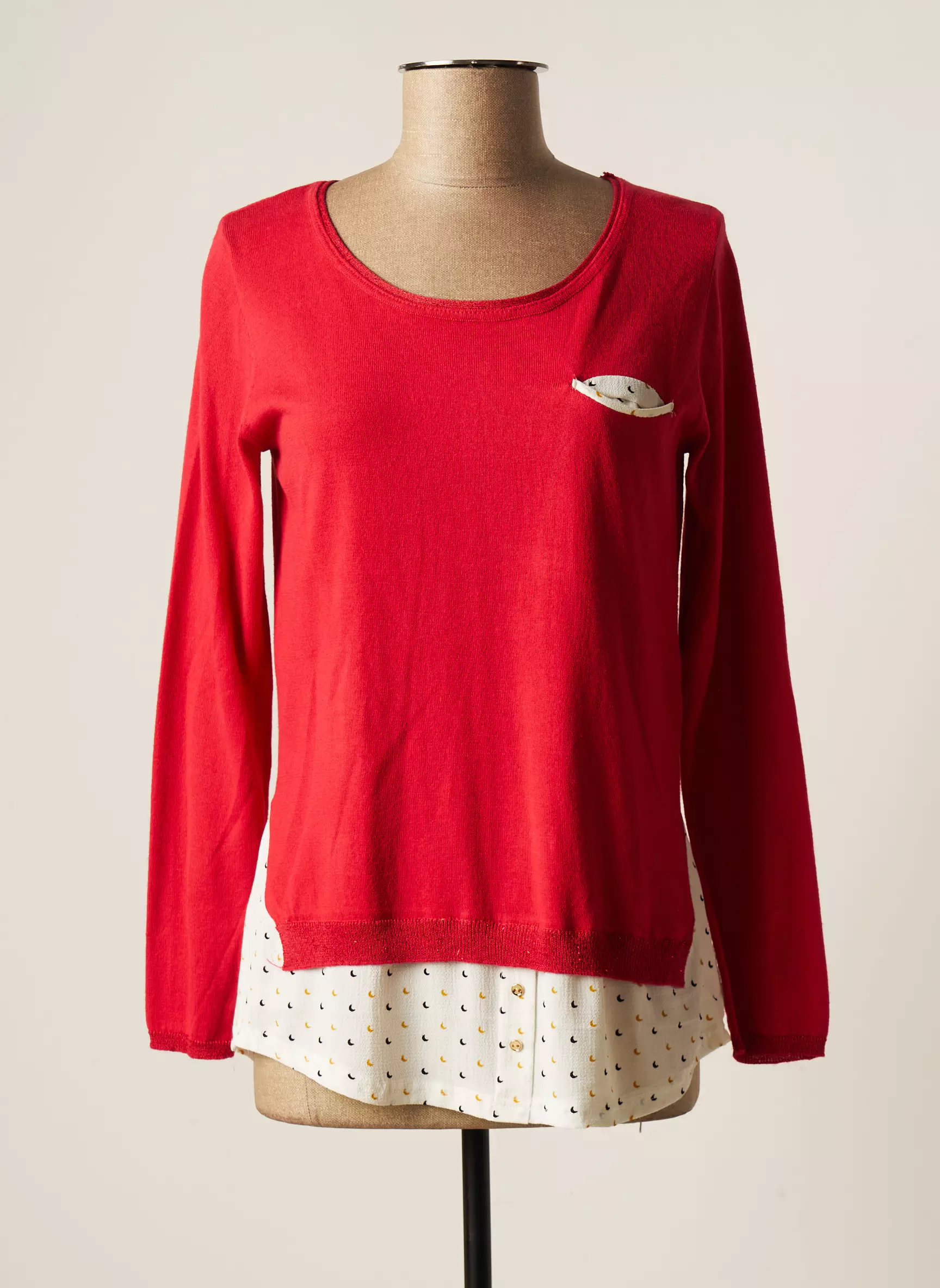 Season Pull Tuniques Femme couleur rouge