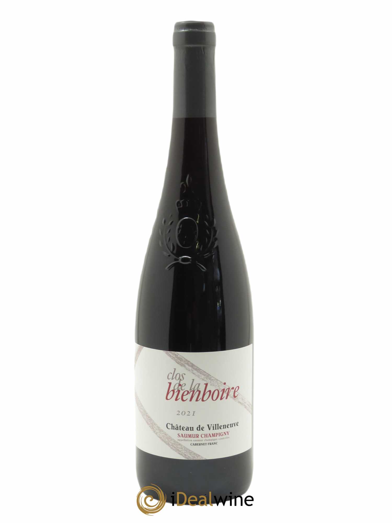 Saumur-Champigny Clos de la Bienboire Château de Villeneuve  2021 - Lot de 1 Bouteille