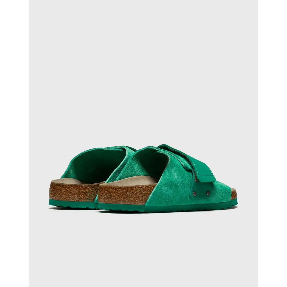 Birkenstock Kyoto VL Soft Suede Nubuck Bold Green 1022370 / grün