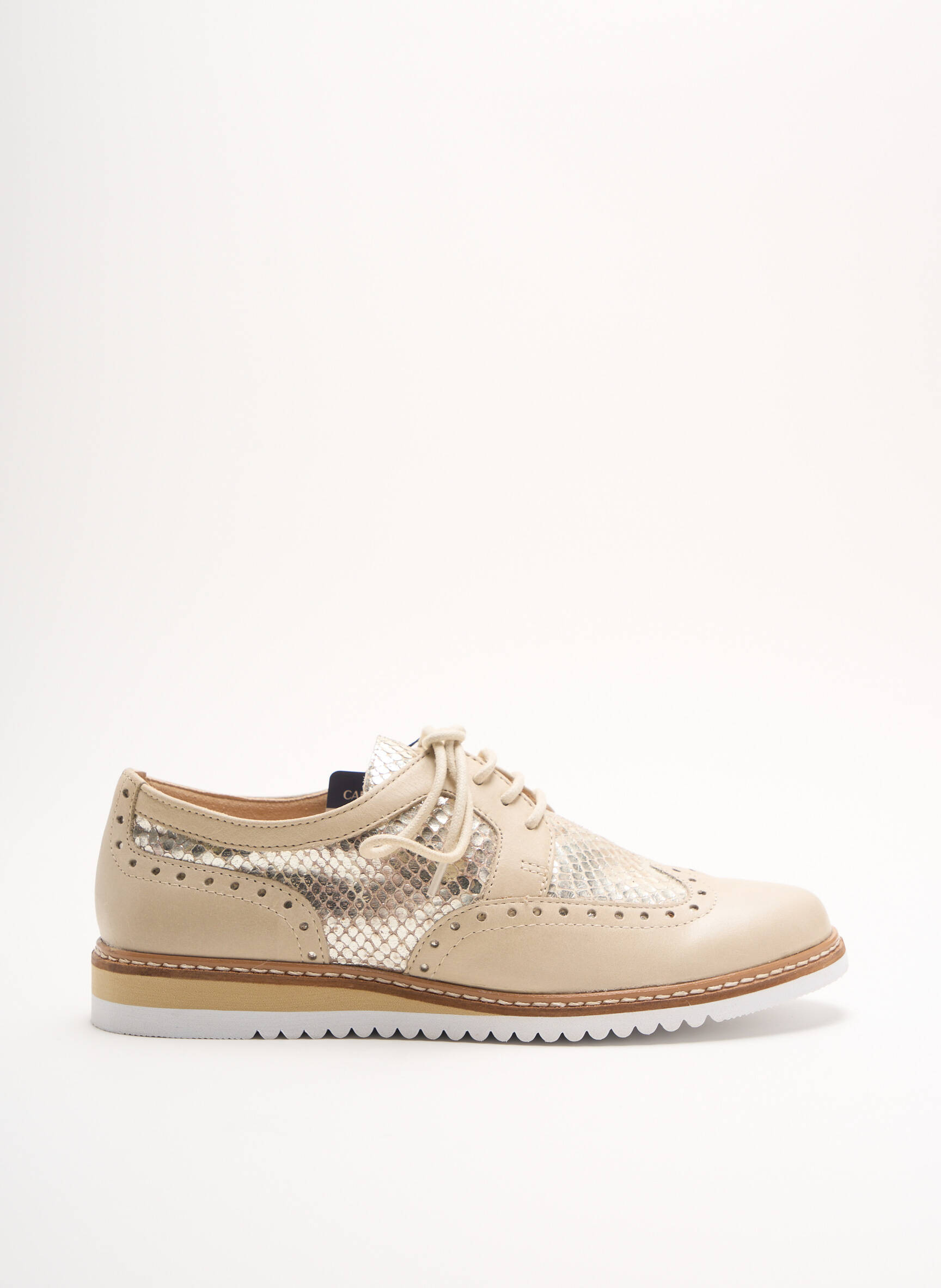 Caprice Derby Femme couleur beige