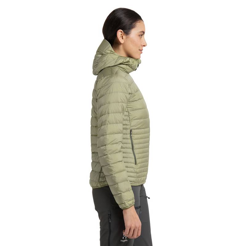 Haglöfs Micro Nordic Down Hood Outdoorjacke Damen