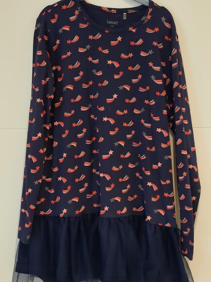 lamino Kleid in Dunkelblau günstig kaufen 140