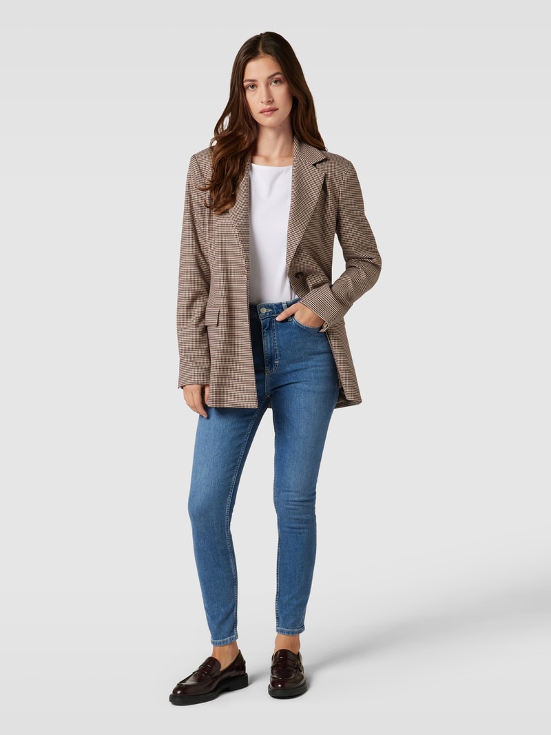 Slim Fit Jeans mit Eingrifftaschen in jeans