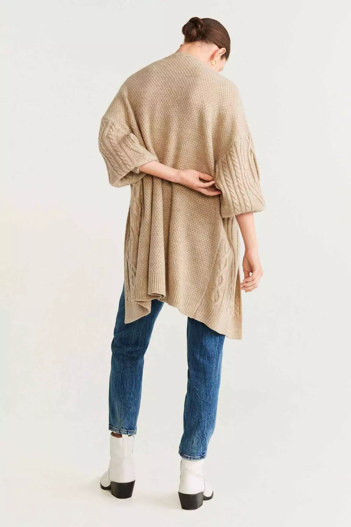 Mango Cardigans Femme couleur gris