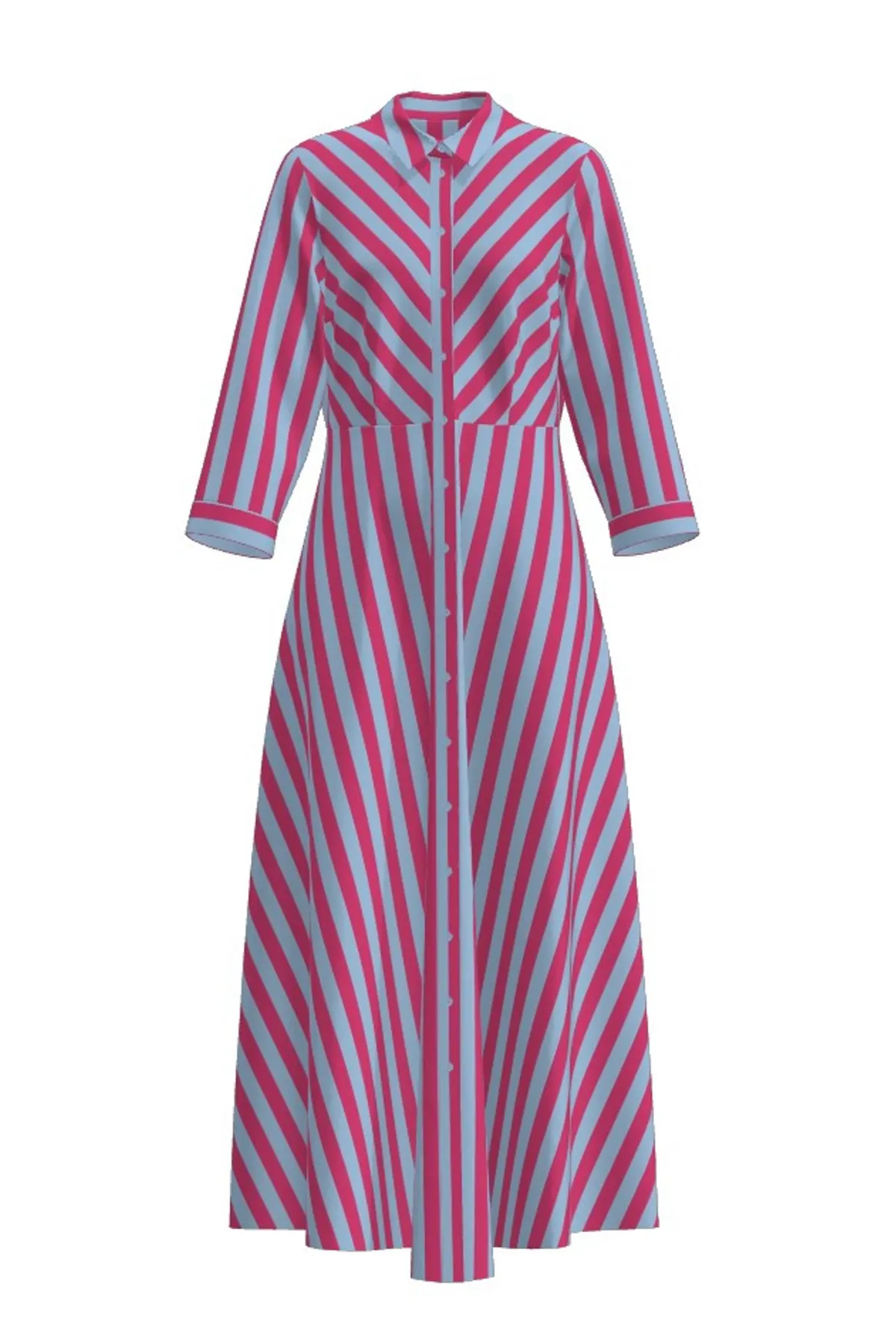 Y.A.S.  Kleid - Mehrfarbig - A-Linie