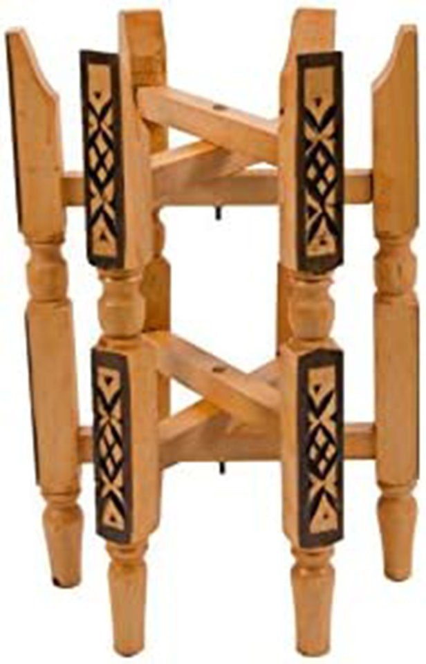 Marrakesch Orient & Mediterran Interior Beistelltisch Marokkanischer Couchtisch Deneb, Beistelltisch, Teetisch, Handarbeit