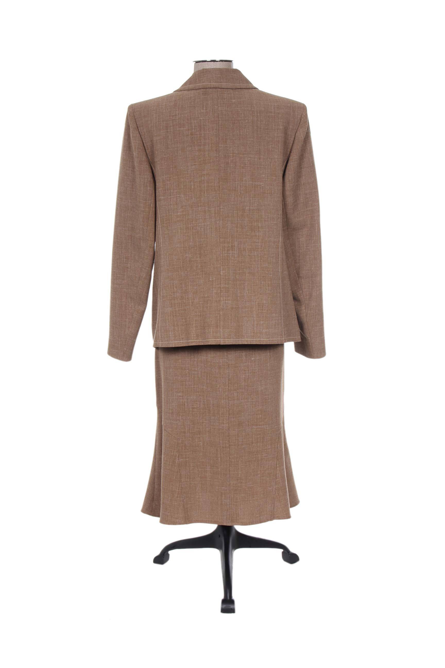 Nonet Jupe Veste Femme couleur marron