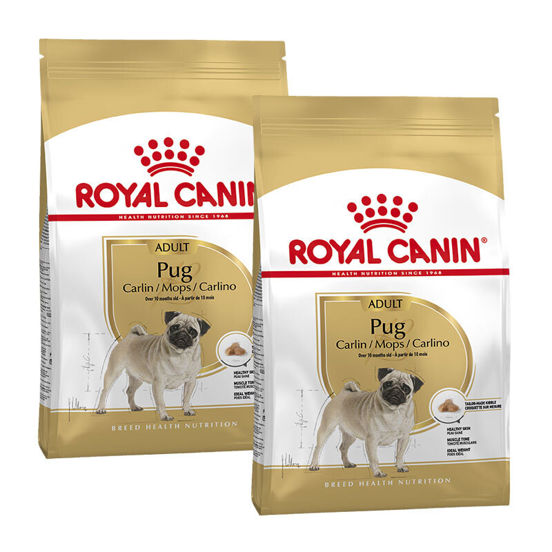 ROYAL CANIN Hundetrockenfutter ROYAL CANIN Mops Adult 2x3 kg