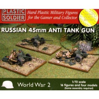 1:72 Russian 45mm Anti Tank Gun (4)