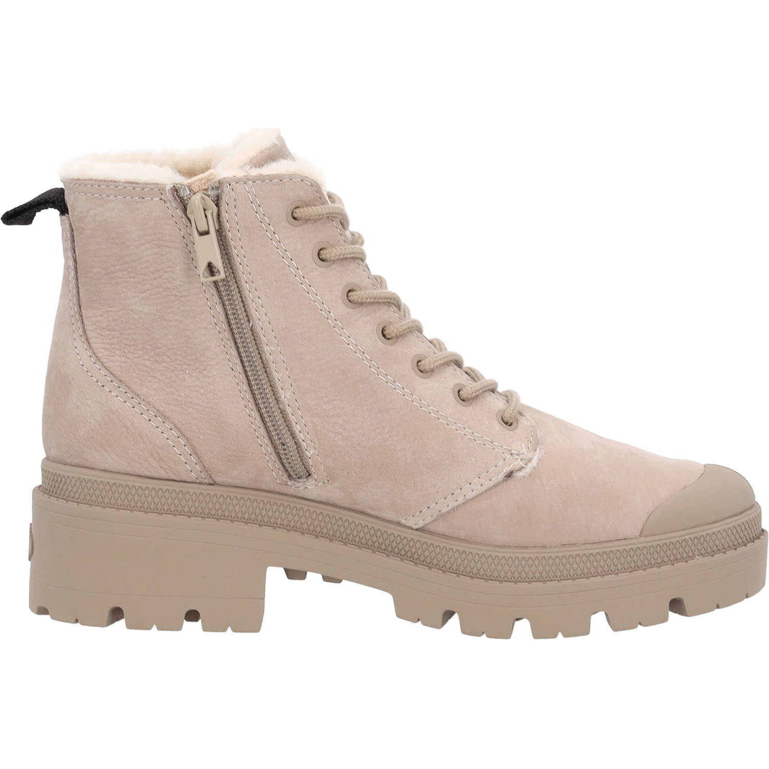 Palladium 98867, Schnürstiefel, Damen, Beige (düne)
