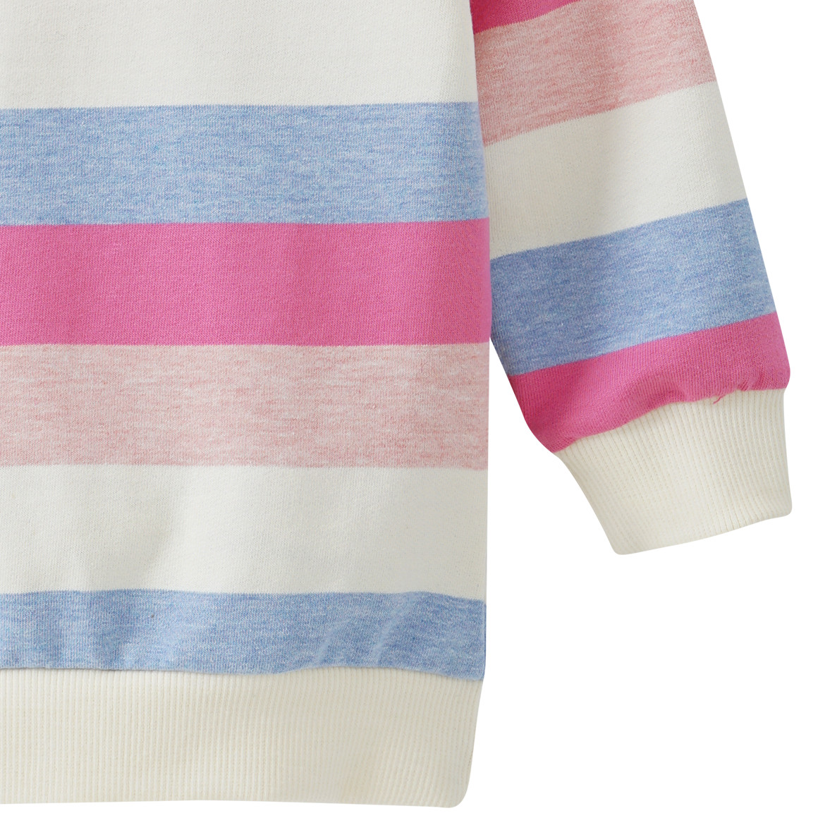 Mädchen Sweatshirt im Ringel-Look