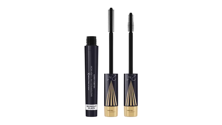 MAX FACTOR Masterpiece 2in1 Lash Wow Mascara 7 ml 03 - Midnight Black
