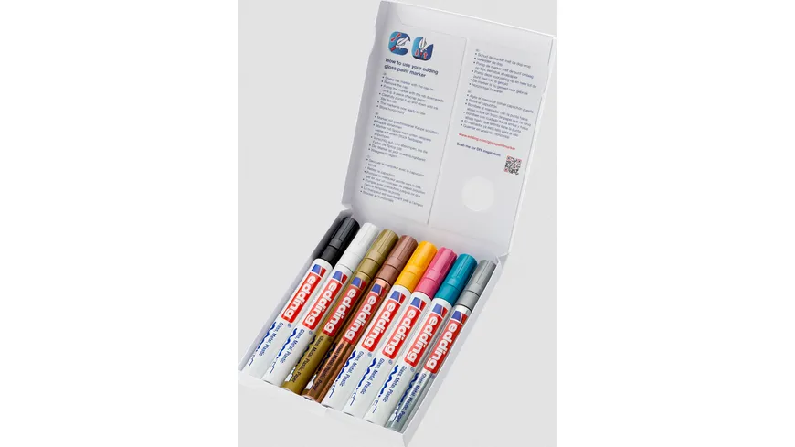 edding 750 Glanzlackmarker 8er-Set