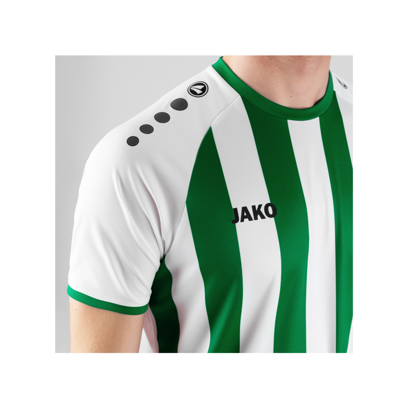 JAKO Inter Trikot Kids Weiss Grün F013