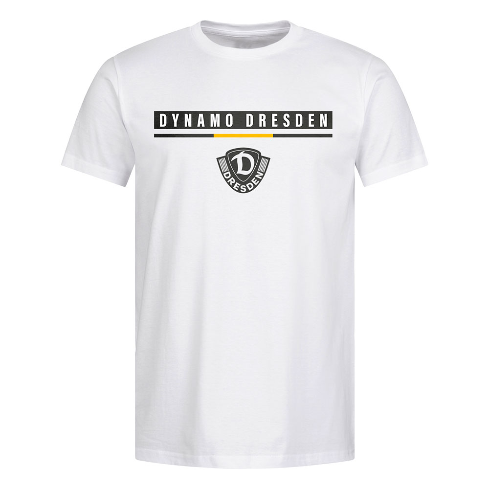 Herren T-Shirt STRIPES weiß