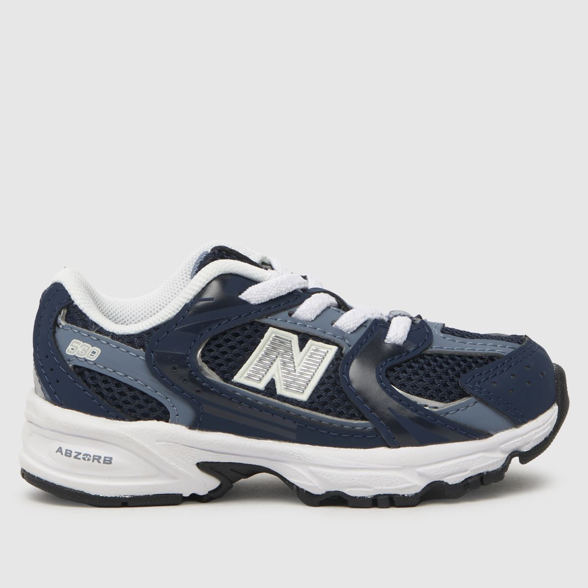 New Balance sötétkék és fehér 530 fiús kisgyermek cipő