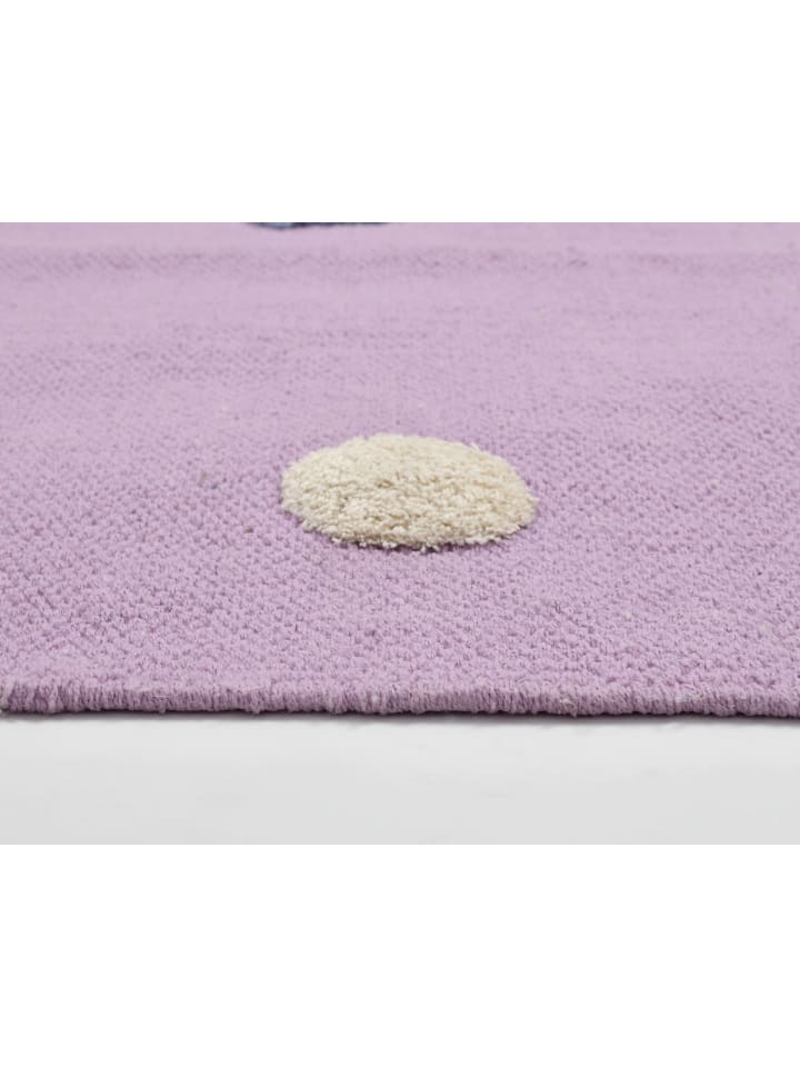 Happy Rugs Teppich COLORDOTS flieder/multi günstig kaufen