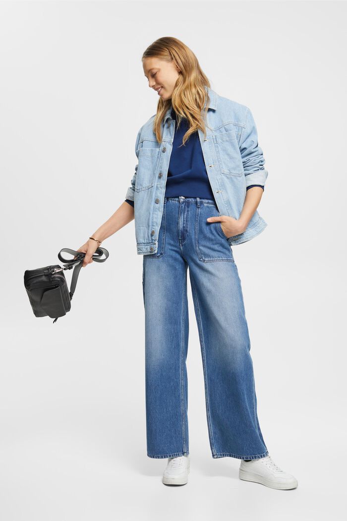 High-Rise-Jeans im Carpenter Fit