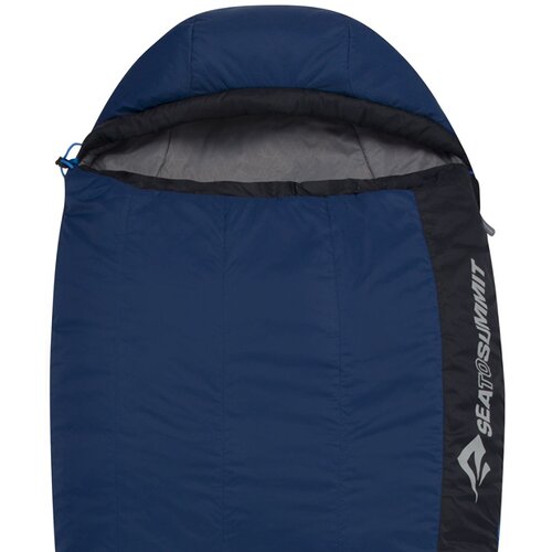 SYNTHETIKSCHLAFSACK TRAILHEAD THII - LONG COBALT / MIDNIGHT