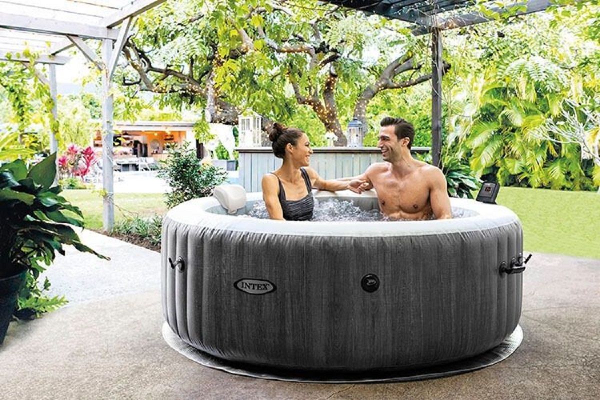 Intex PureSpa Greywood 6-Personen Whirlpool