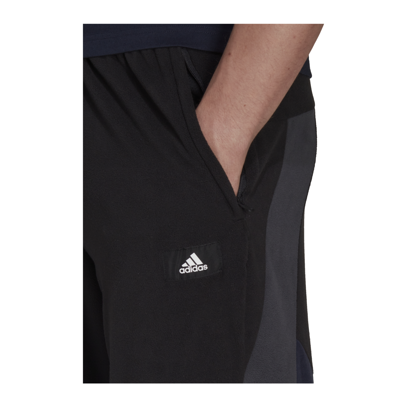 adidas Future Icons Fleece Jogginghose Schwarz