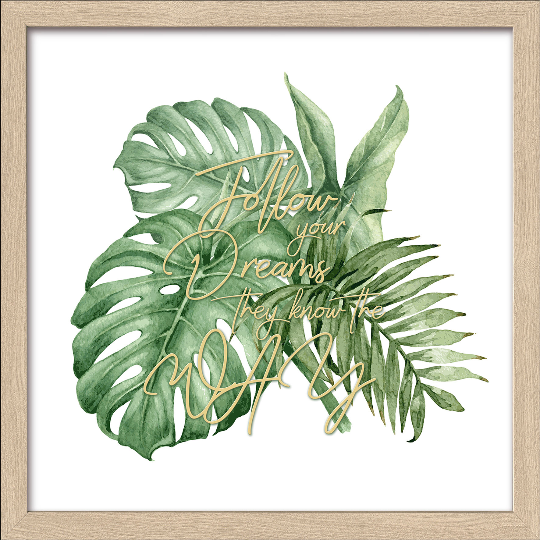 Pro ArtKunstdruck gerahmt 28x28cm