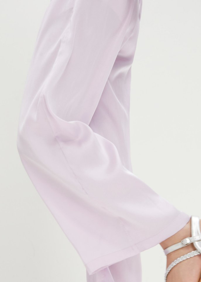 Mädchen Satinhose mit Gummibund