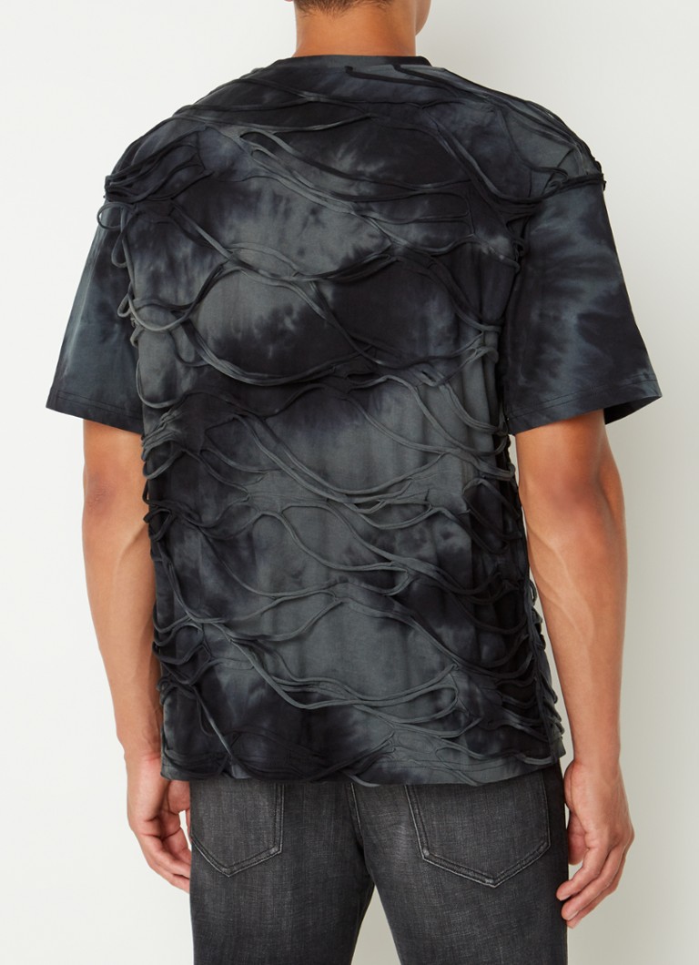 Diesel T-boxette T-shirt with tie-dye design