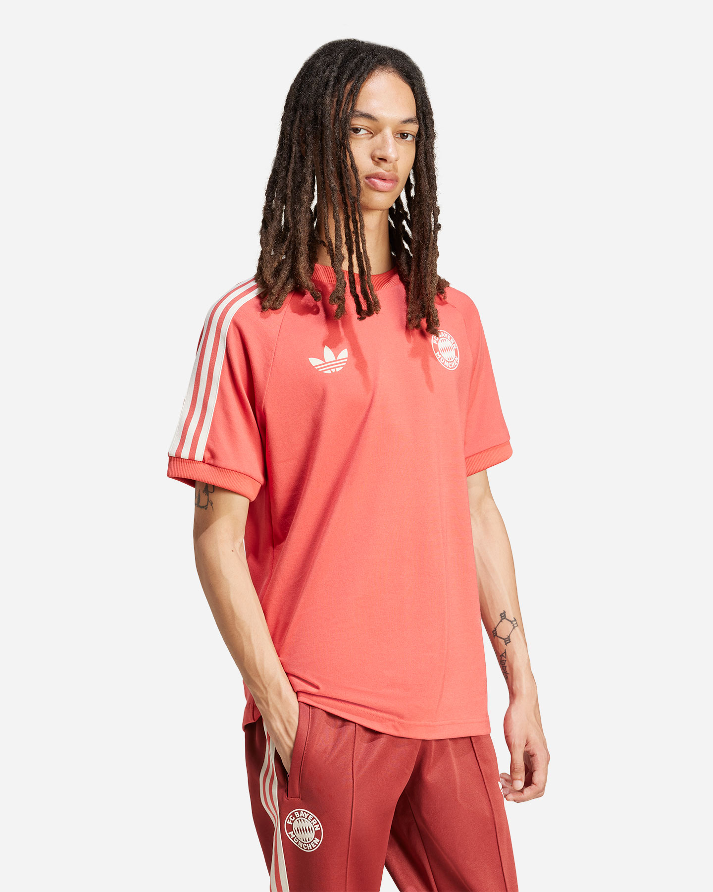 Futbalový dres Adidas Bayern Mníchov 24-25 3-stripes M IY0046