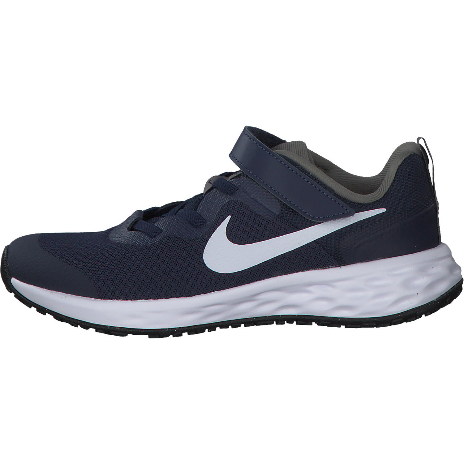 Nike Revolution 6 DD1095 M, Sneakers Low, Kinder, midnight navy/white-flat