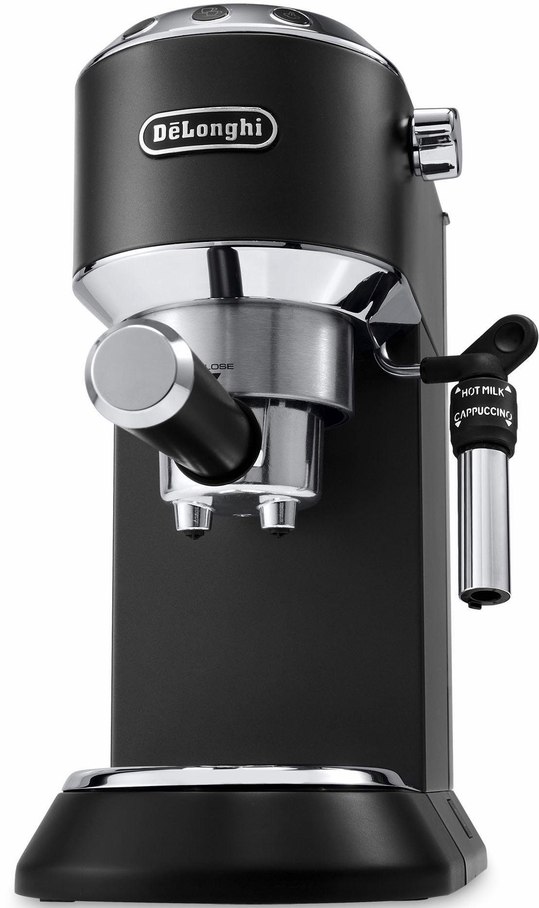 De'Longhi Siebträgermaschine Dedica Style EC 685.B, 1350 Watt, 15 Bar