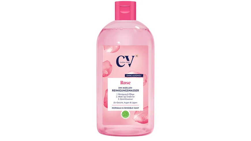 CV Rose 3in1 Mizellen-Reinigungswasser 400 ml