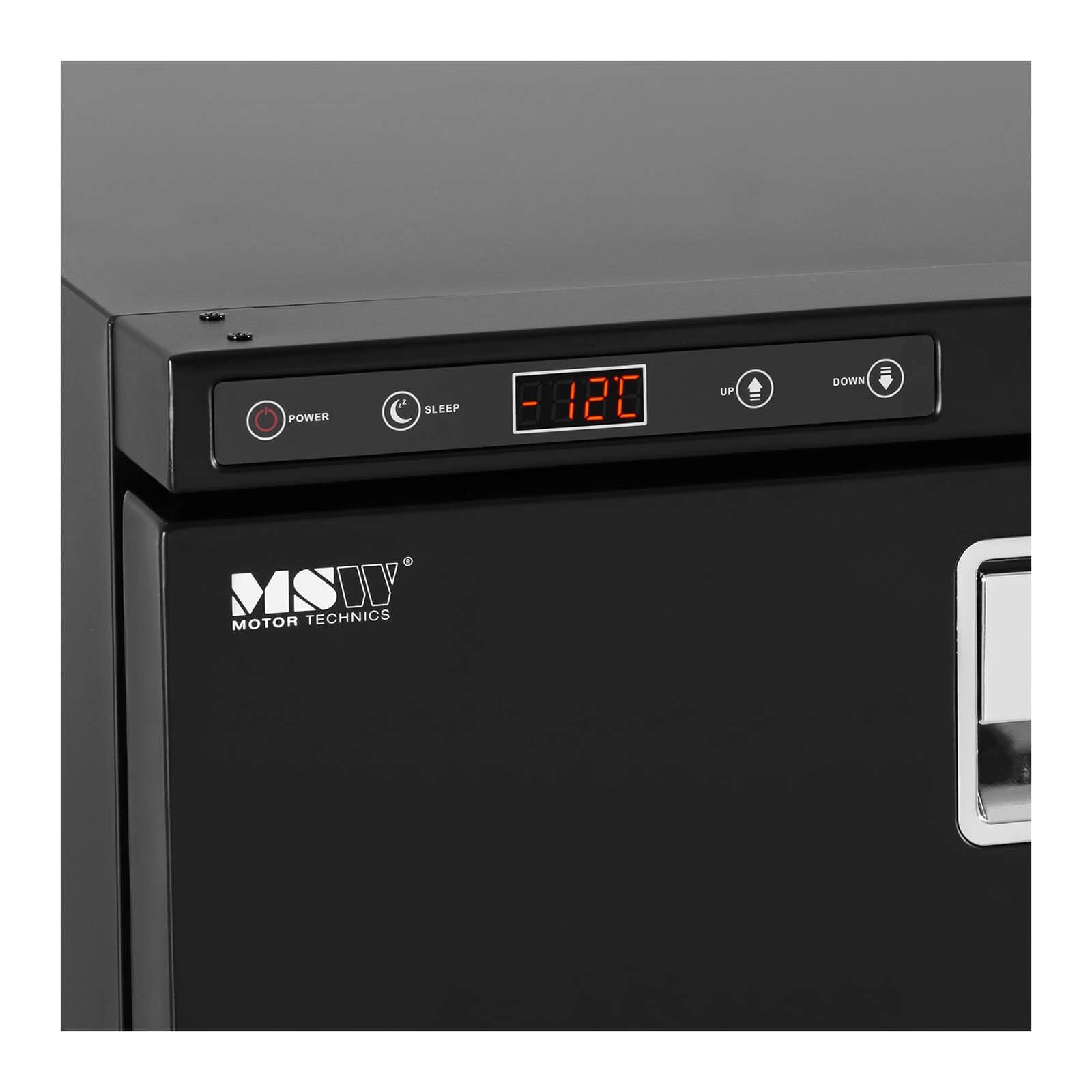 MSW Elektrische Kühlbox Auto-Kühlschrank mobiler Kühlschrank Reisekühlschrank 36W 28 L -12 bis