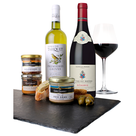 LE PACK APÉRO DES GOURMANDS - BOUTEILLES ET TARTINABLES