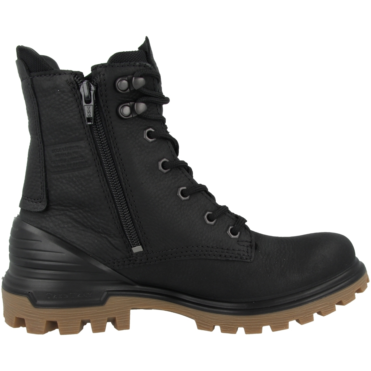 Ecco Tred Tray Schnürboots schwarz