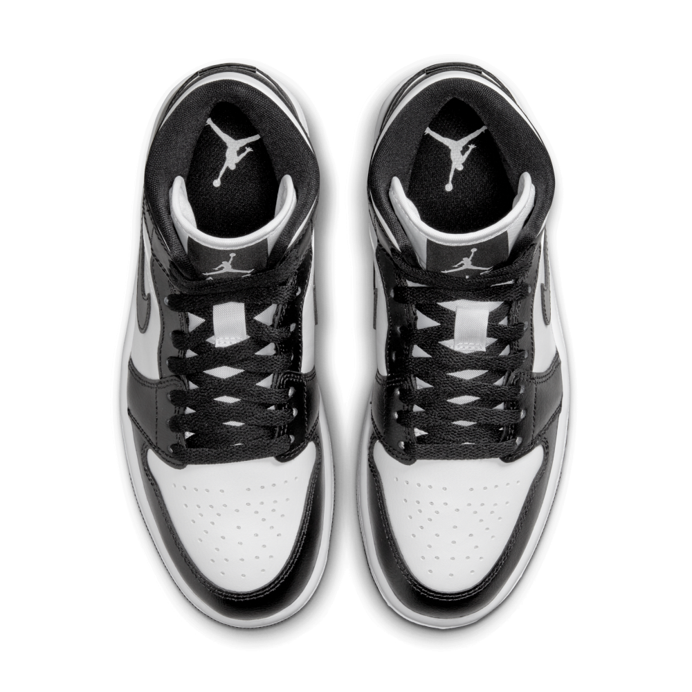 NIKE JORDAN 1 Mid Air Panda DV0991-101 / schwarz