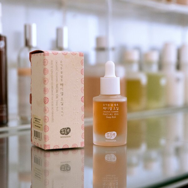WHAMISA Organic Flowers Facial Oil Deep Rich Gesichtsöl
