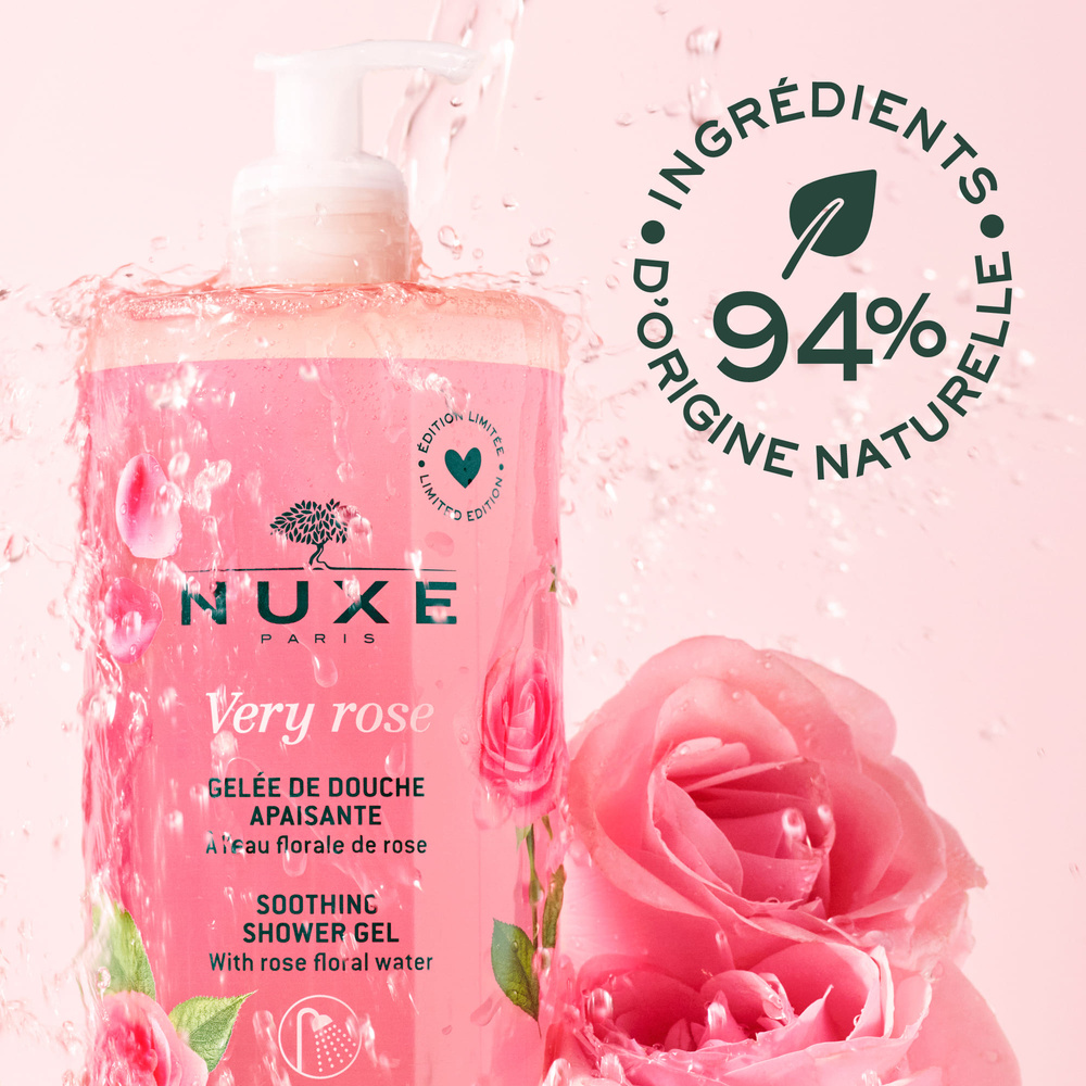 Nuxe Jumbo Gelée de douche Very Rose 750ml Gel douche