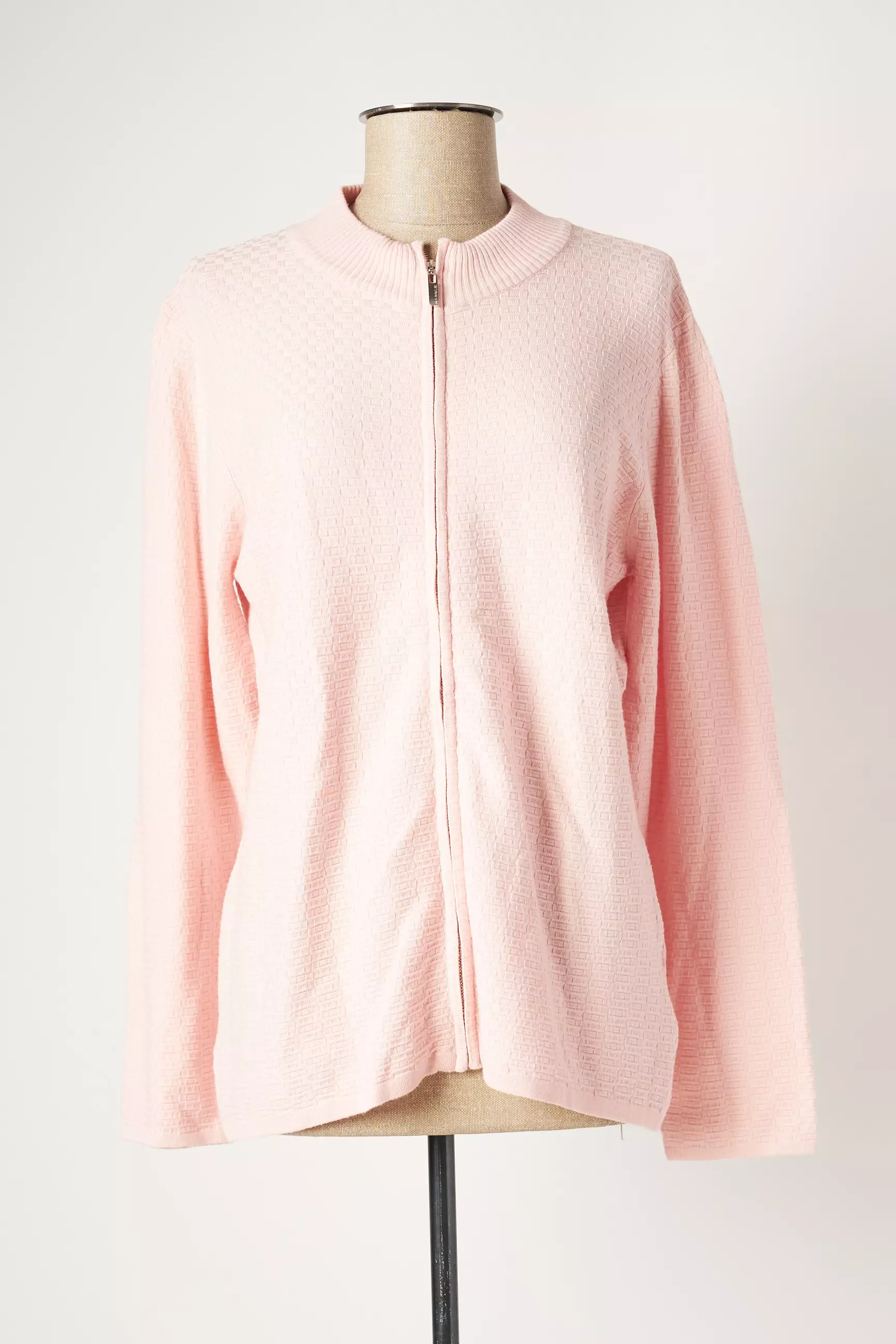 Marble Cardigans Femme couleur rose