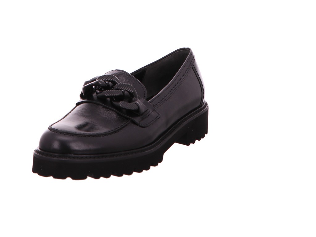 GABOR Klassische Slipper schwarz schwarz