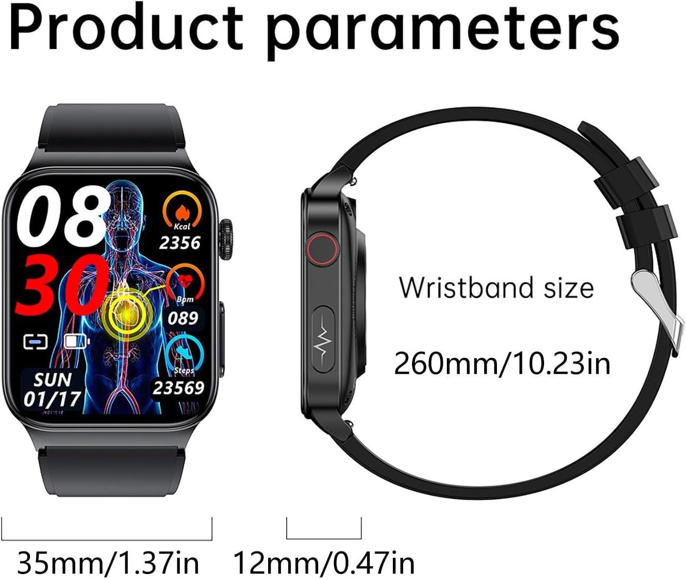 Hikeren Smartwatch, 1,92-Zoll-HD-Voll-Touchscreen-Fitness-Tracker-Uhr Smartwatch