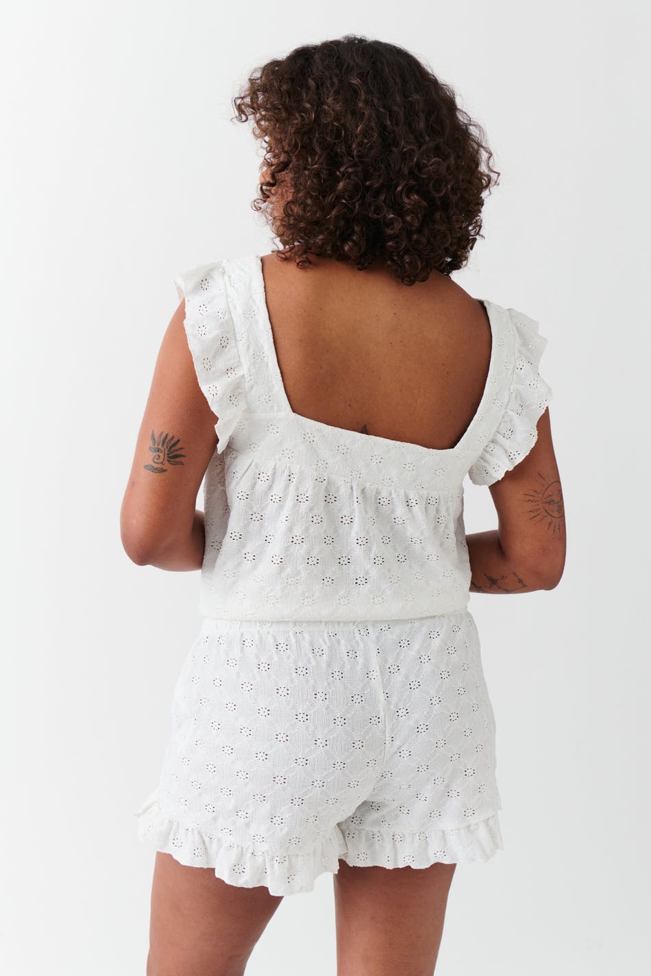 Broderie anglaise shorts
