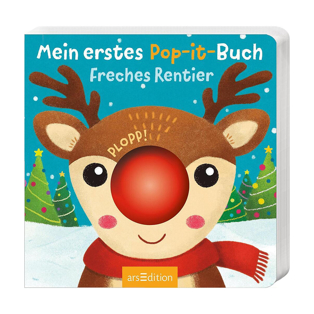 Mein erstes Pop-it-Buch - Freches Rentier