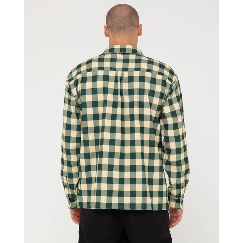 RUSTY BOROUGH LONG SLEEVE SHIRT Langarmhemd Herren