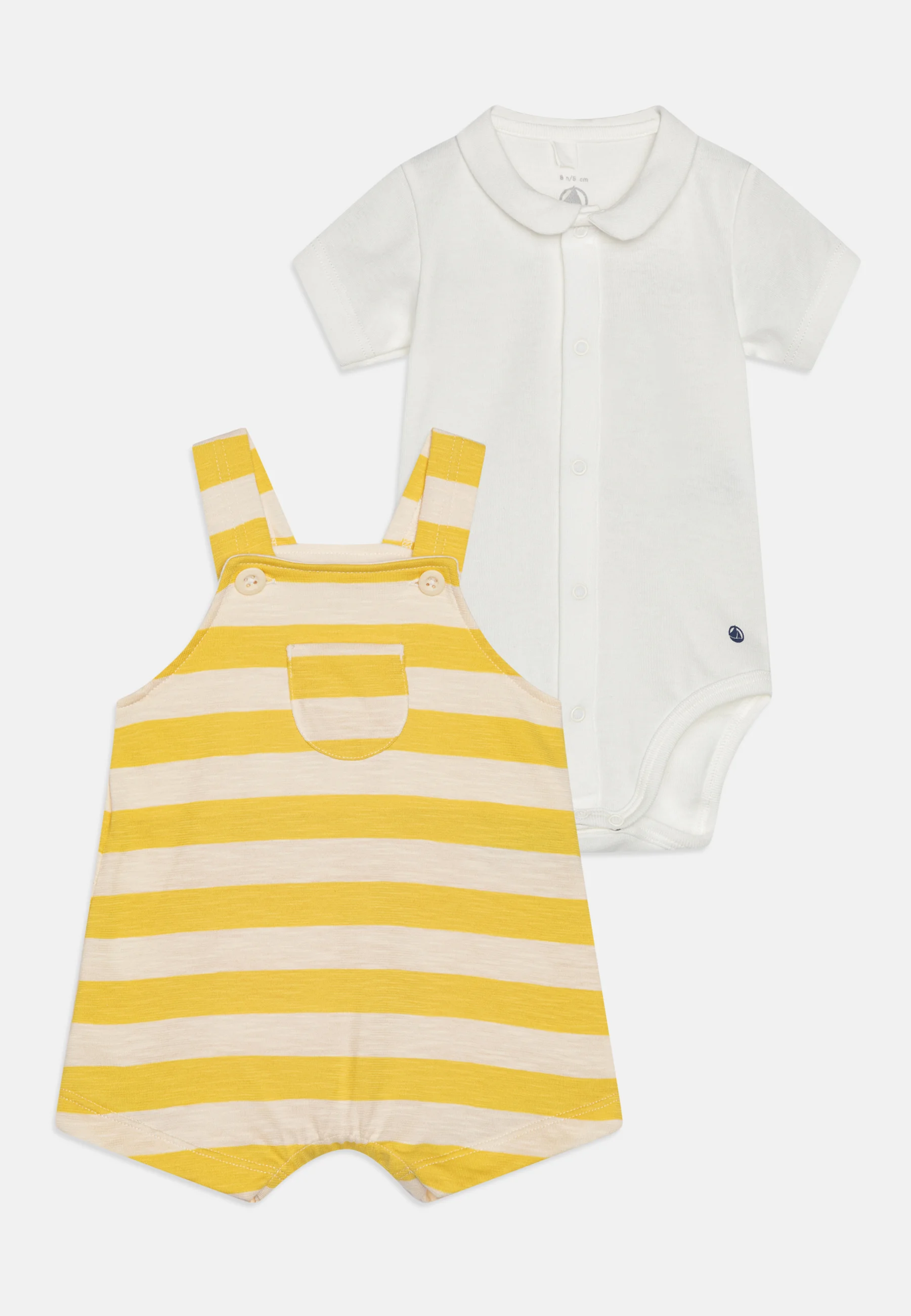 Petit Bateau Conjunto de bebé mono unisex para comer - Body