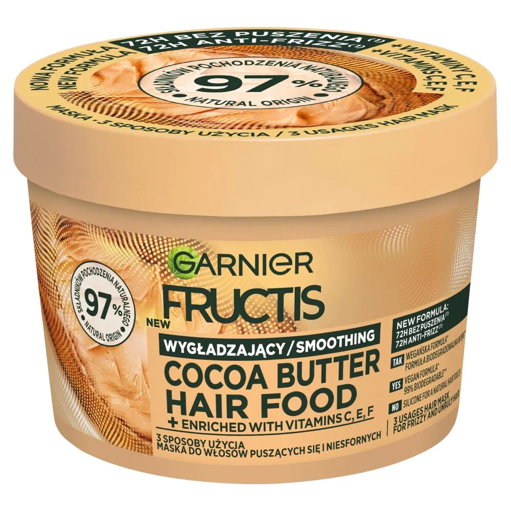 Fructis Hair Food хранљива маска за косу са какао путером